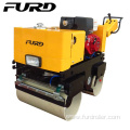 walk behind double drum hydraulic diesel engine vibratory mini road roller FYL-800